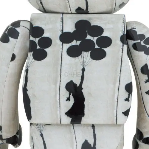 积木熊  BE@RBRICK 气球女孩 1000％