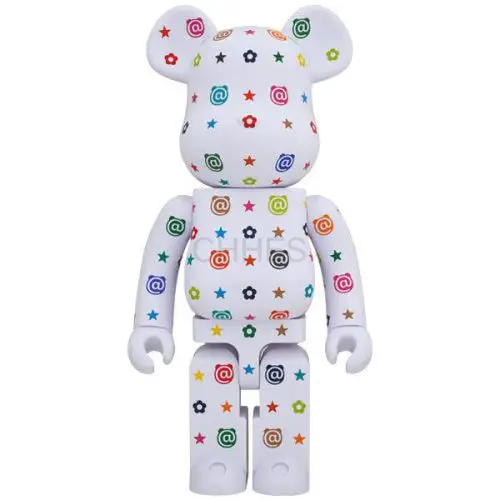 积木熊  BE@RBRICK 多色 Monogram 1000％