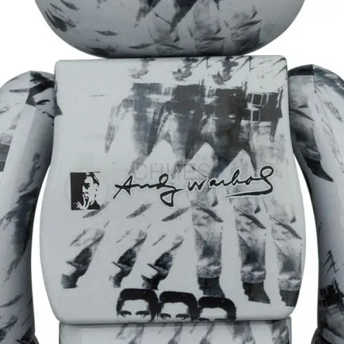 积木熊  BE@RBRICK 安迪·沃霍尔的 ELVIS PRESLEY 1000%