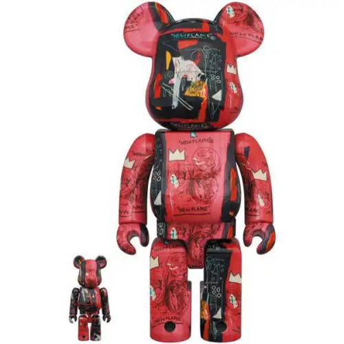 积木熊 BE@RBRICK Andy Warhol × JEAN-MICHEL BASQUIAT #1 100% & 400%