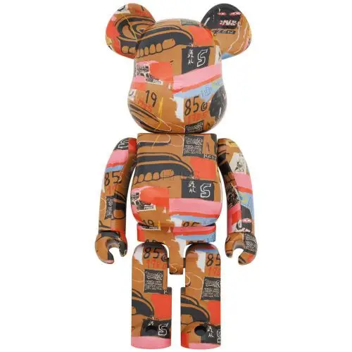 积木熊  BE@RBRICK 安迪·沃霍尔 × JEAN-MICHEL BASQUIAT #2 1000％