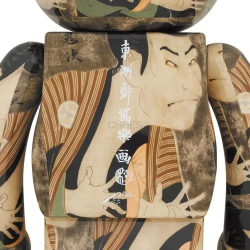 积木熊 BE@RBRICK Sharaku Toshusai“歌舞伎演员大谷鬼治三世饰演江户兵卫夜子”