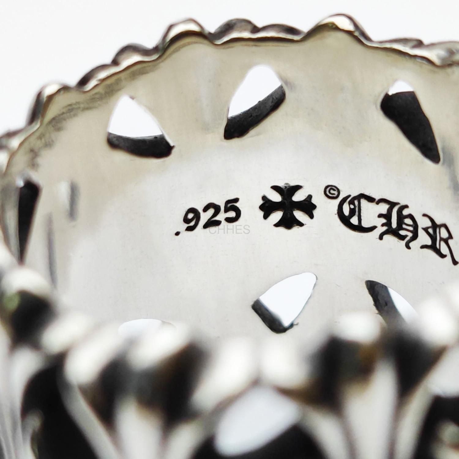 CHROME HEARTS Chromehearts 克罗心坟墓/葬墓十字架戒指- CHHES