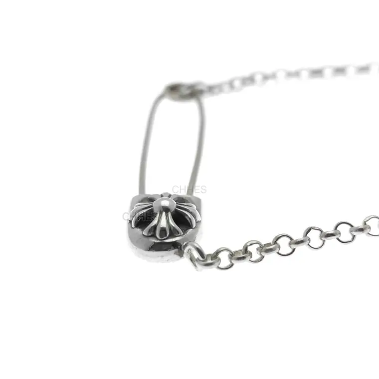 Chrome hearts 克罗心 别针锁骨ROLL项链