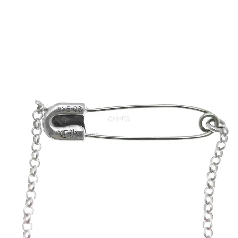 Chrome hearts 克罗心 别针锁骨ROLL项链
