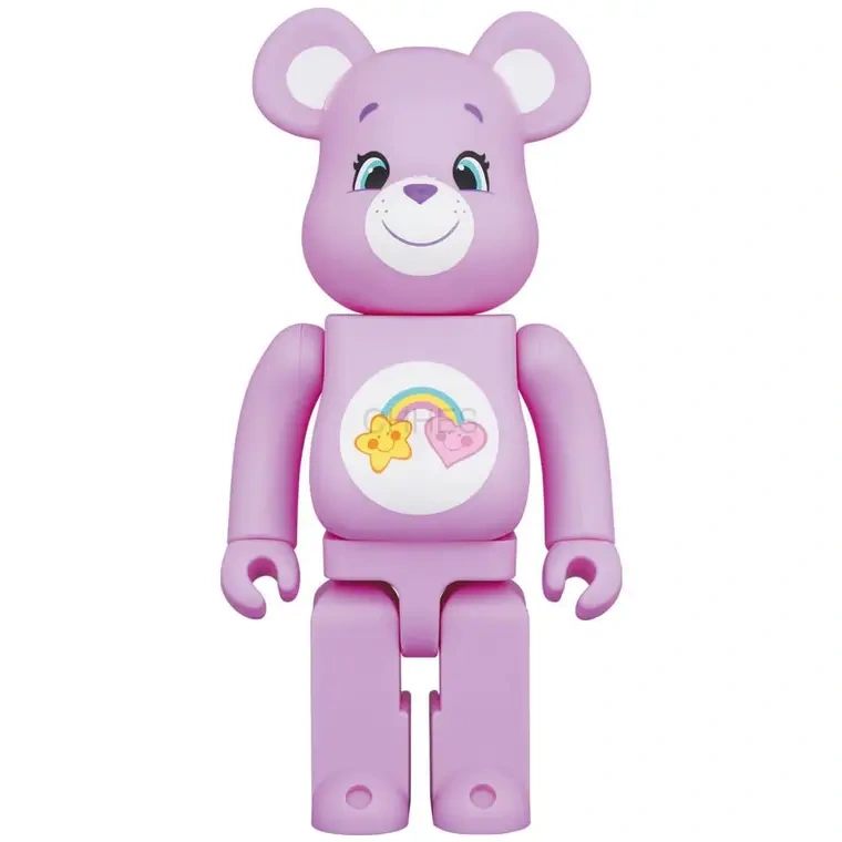 积木熊      BE@RBRICK Care Bears(TM) Best Friend Bear(TM) 1000％
