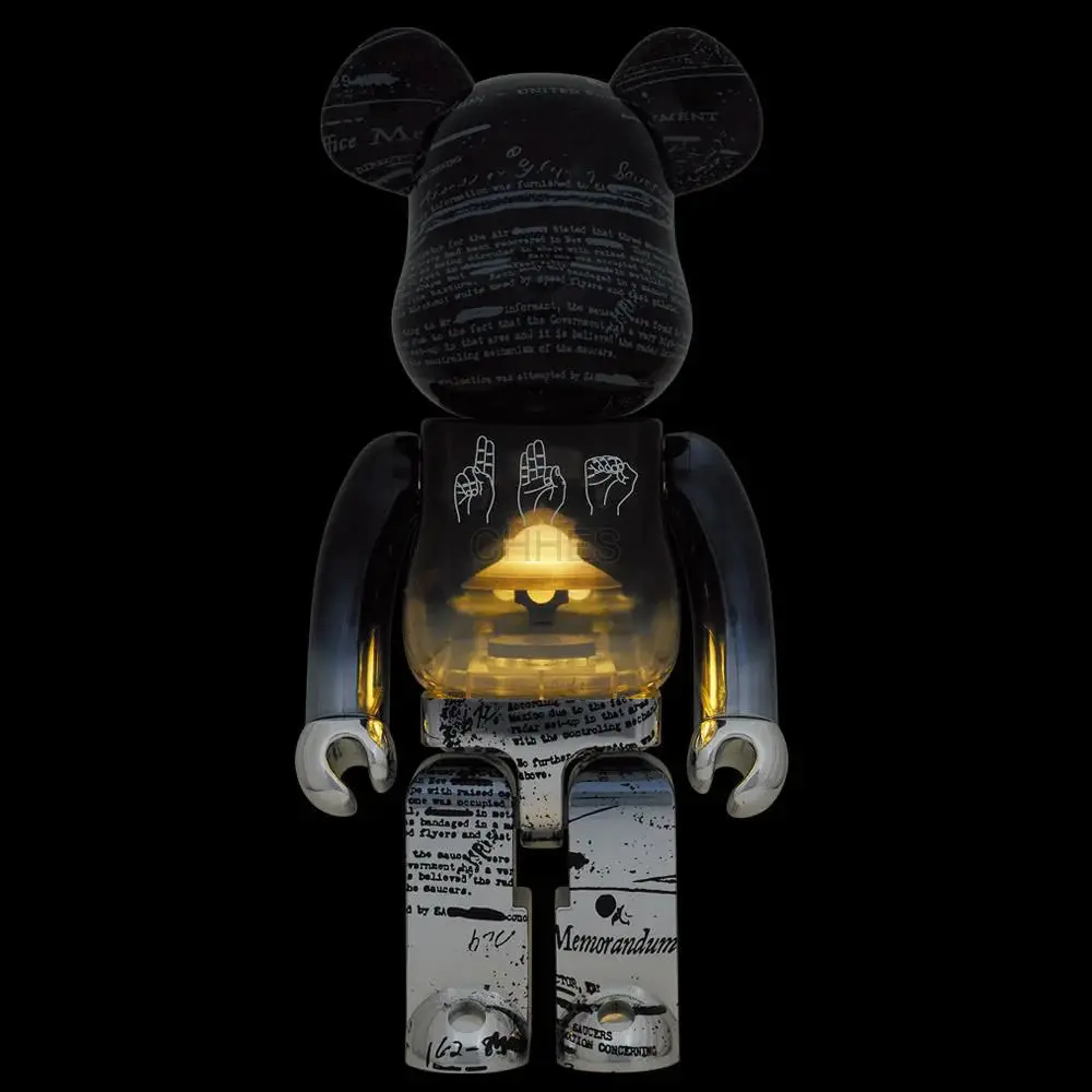 积木熊      BE@RBRICK UFO 第二版 1000％