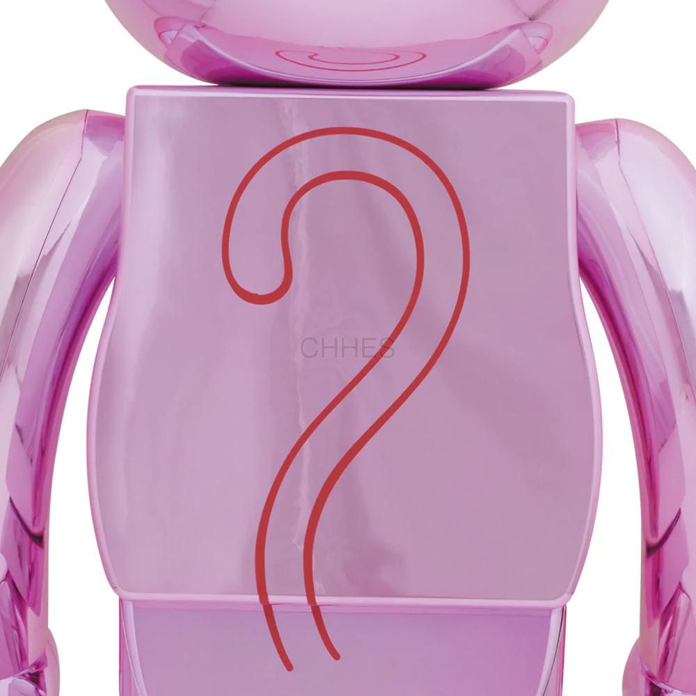 BEARBRICK 积木熊BE@RBRICK PINK PANTHER CHROME Ver.1000％ - CHHES