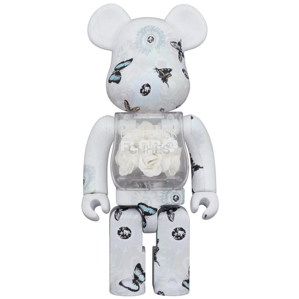 BEARBRICK 积木熊BE@RBRICK FLOR@ #2 白色400％ - CHHES