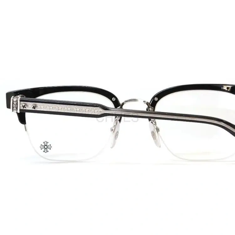 Chrome hearts 克罗心 NEENERS BK-GP 银色光学镜
