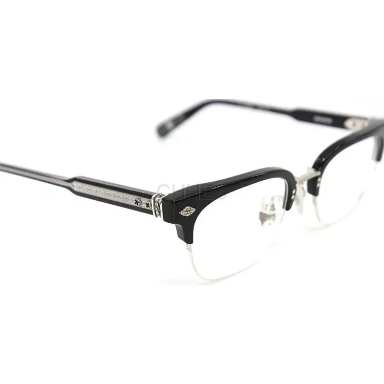 Chrome hearts 克罗心 NEENERS BK-GP 银色光学镜