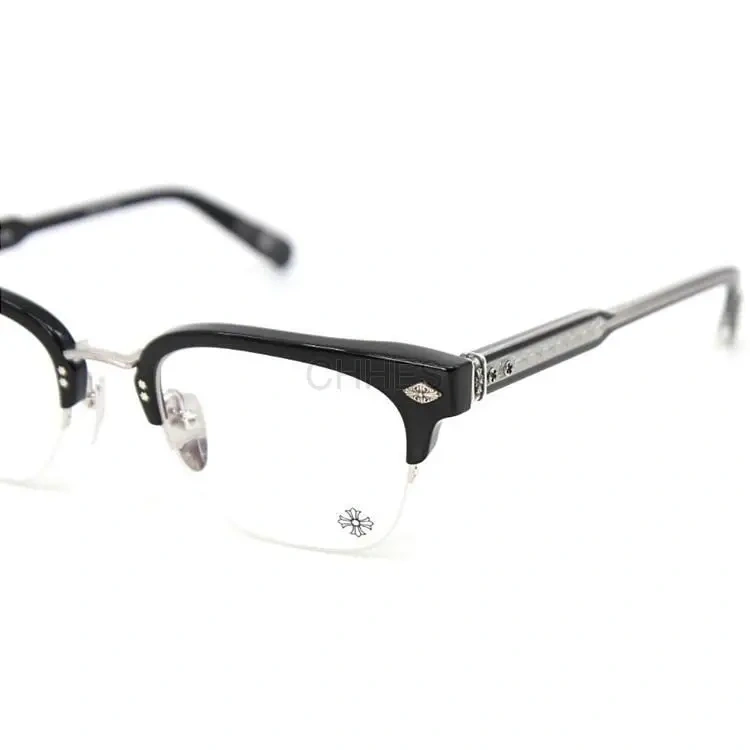 Chrome hearts 克罗心 NEENERS BK-GP 银色光学镜