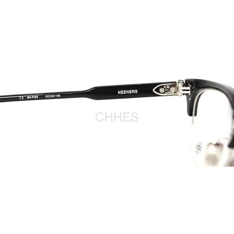 Chrome hearts 克罗心 NEENERS BK-GP 银色光学镜