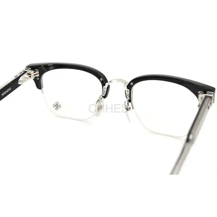 Chrome hearts 克罗心 NEENERS BK-GP 银色光学镜