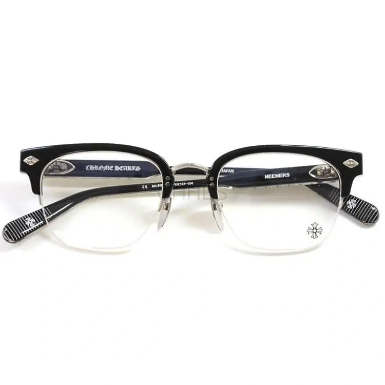 Chrome hearts 克罗心 NEENERS BK-GP 银色光学镜
