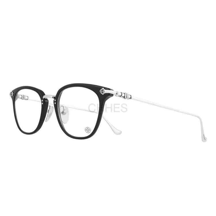 Chrome hearts 克罗心 SHAGASS BK/SS黑框银色光学镜