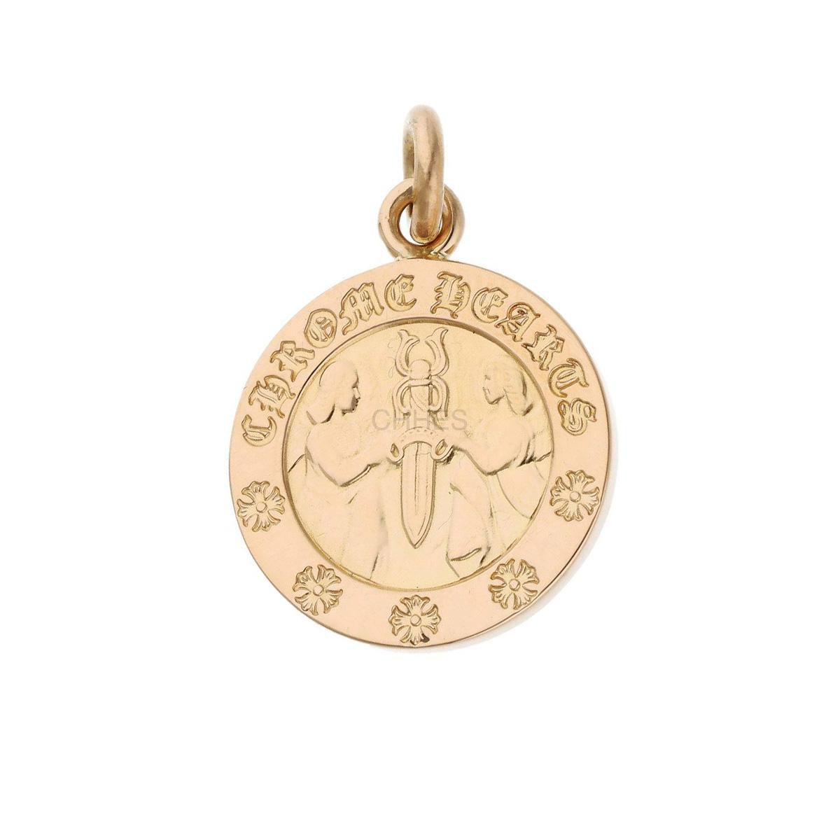CHROME HEARTS Chrome hearts 克罗心22K 宝剑天使v2吊坠- CHHES