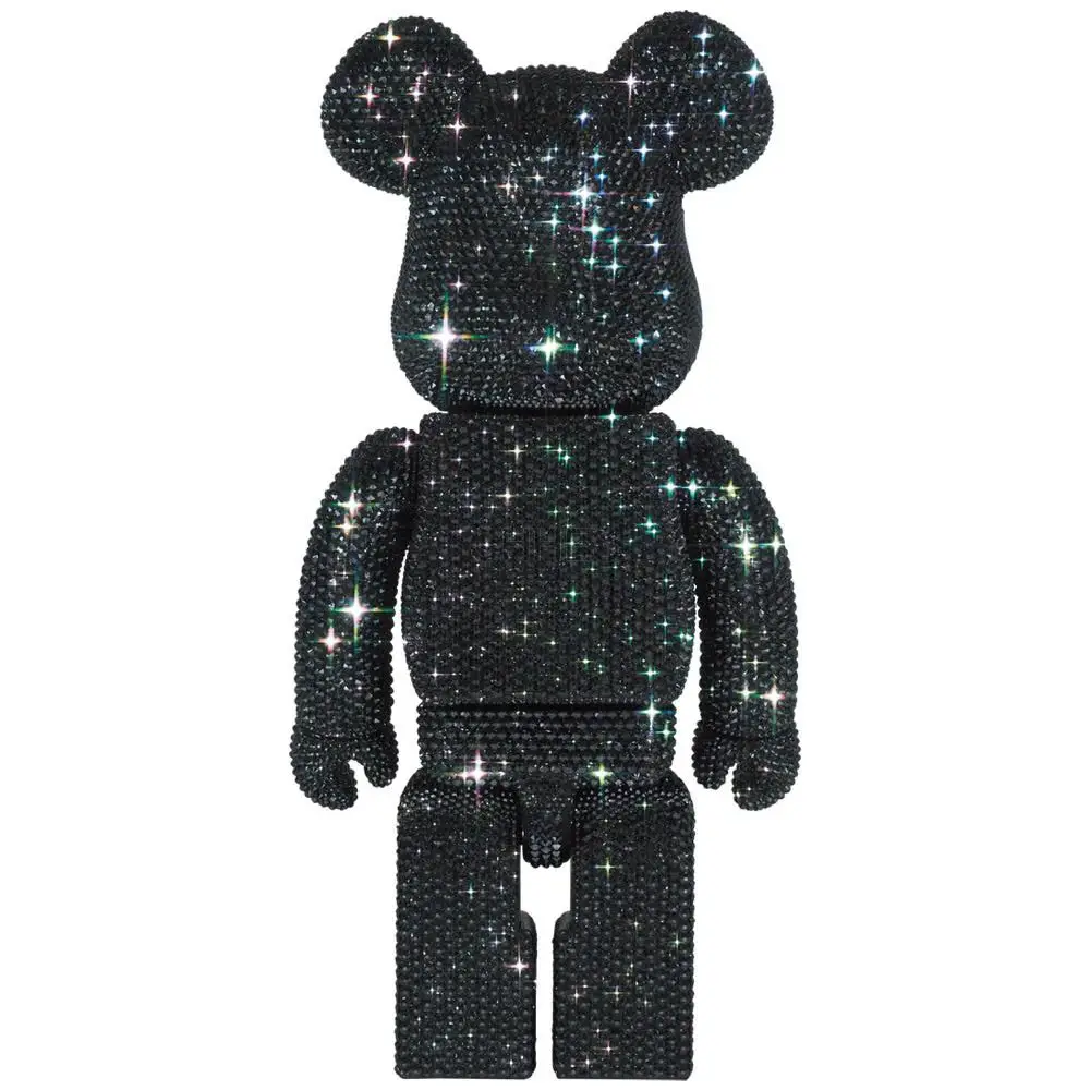 积木熊         CRYSTAL DECORATE BE@RBRICK 滚石乐队舌头标志 400％《计划2023年5月下旬发货》