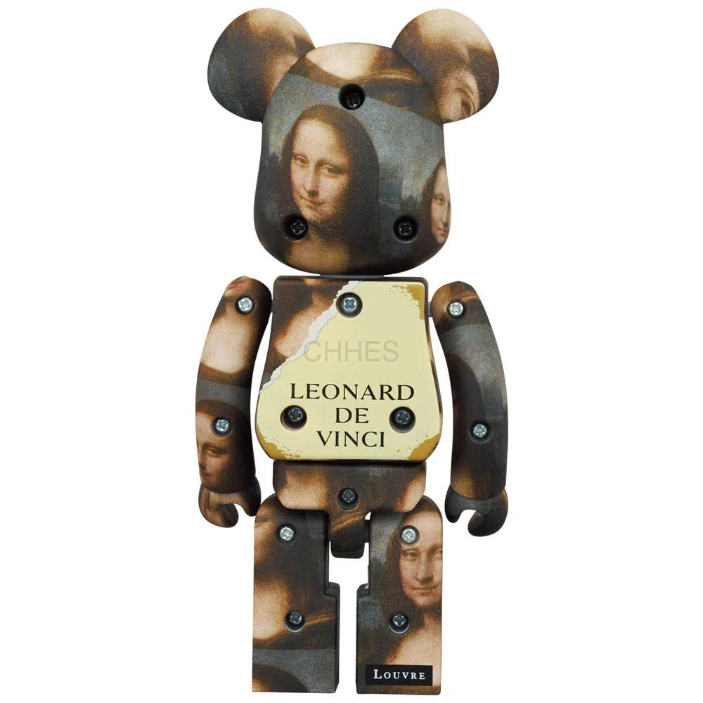 BEARBRICK 积木熊超合金BE@RBRICK LEONARD DE VINCI 蒙娜丽莎- CHHES