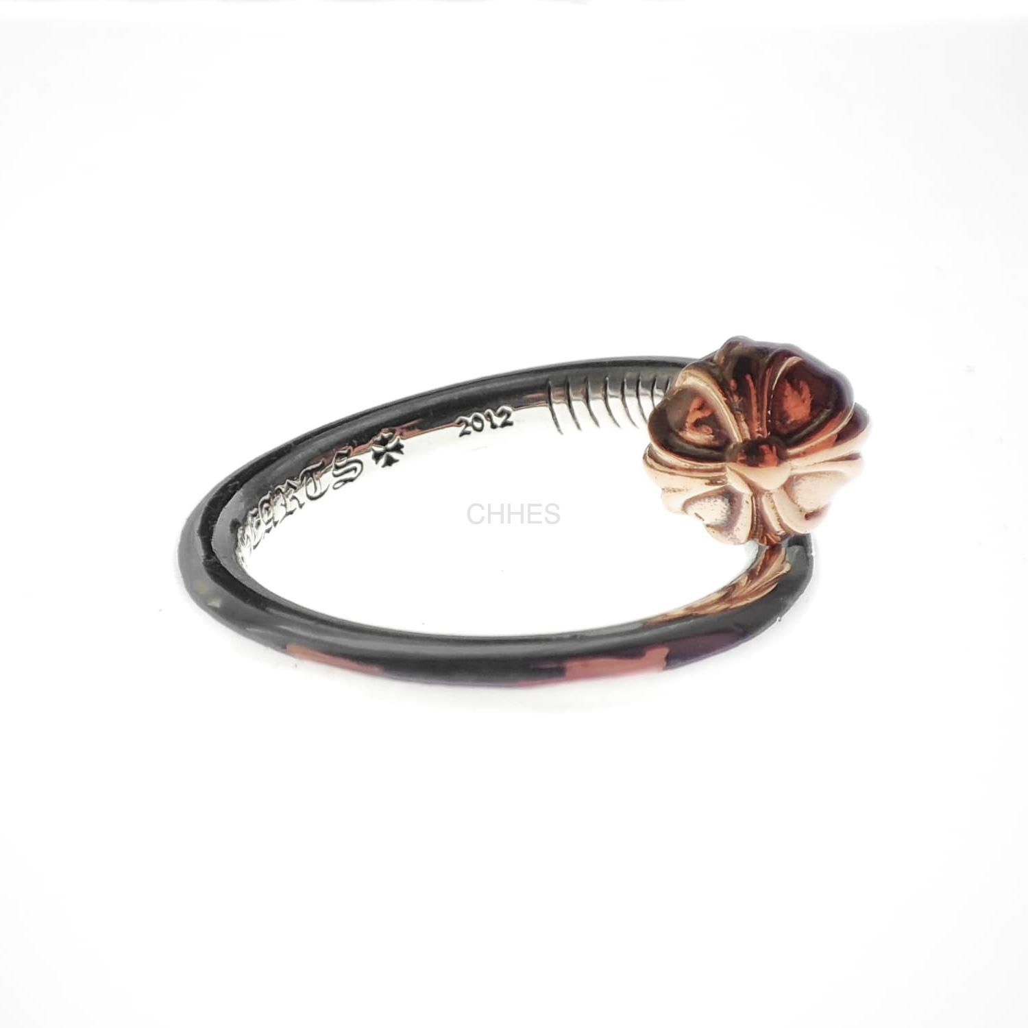 CHROME HEARTS Chrome hearts 克罗心22K黄金头钉子戒指- CHHES