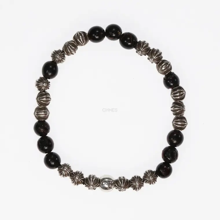 Chrome hearts 克罗心 19银珠6MM菩提子手链