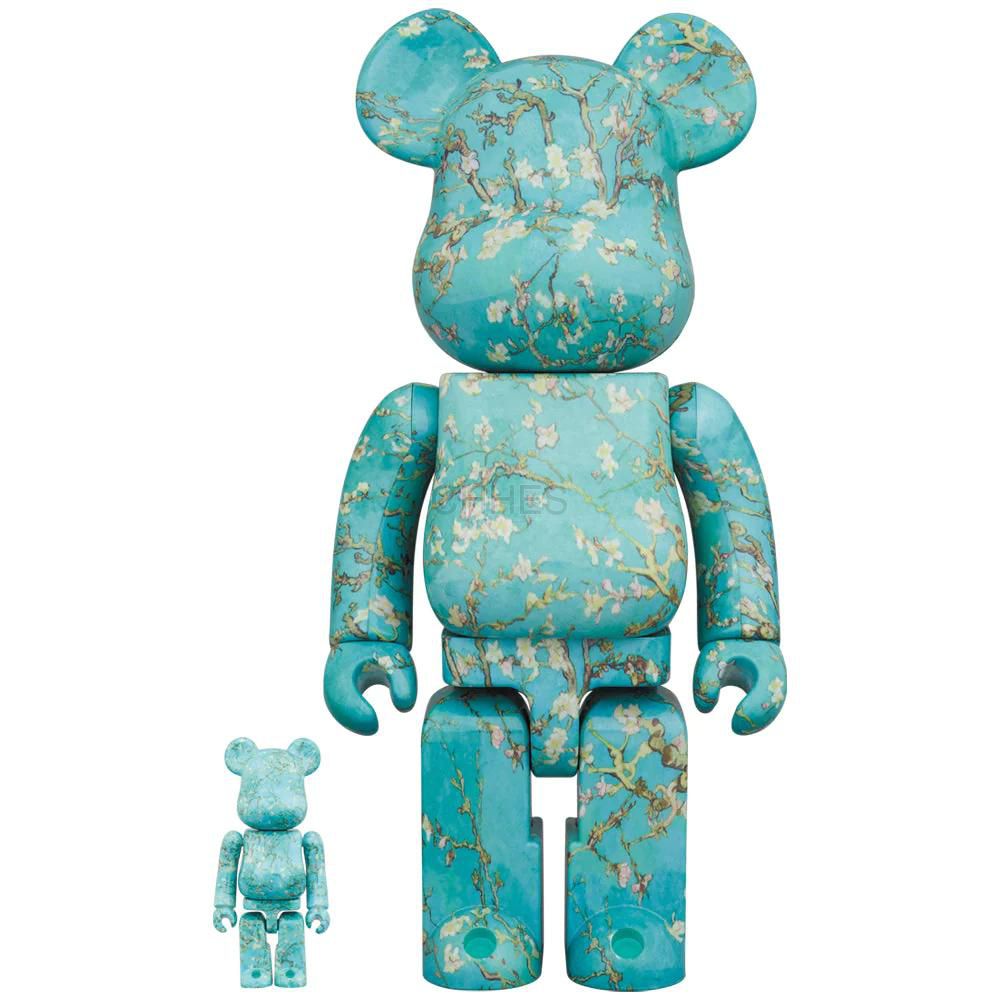 BEARBRICK 积木熊BE@RBRICK × Van Gogh Museum(R) 梵高《杏花》100