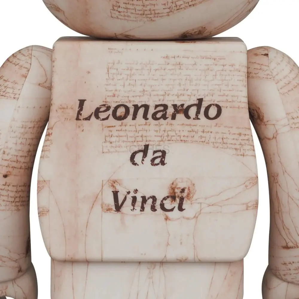 积木熊      BE@RBRICK Leonardo da Vinci 「Vitruvian man」100％ & 400％