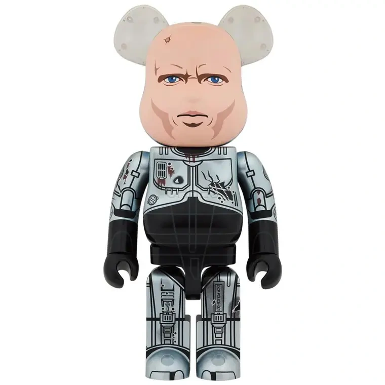 积木熊       BE@RBRICK 机械战警墨菲头像版本 1000%
