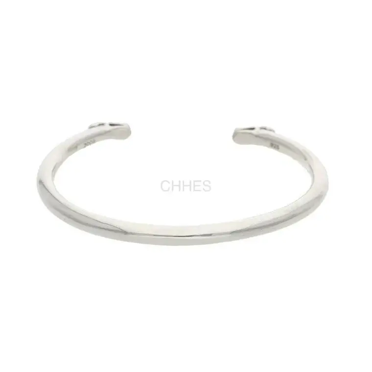 Chrome hearts 克罗心 DOUBLE DOG双狗头开口粗手镯
