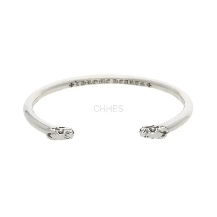 Chrome hearts 克罗心 DOUBLE DOG双狗头开口粗手镯