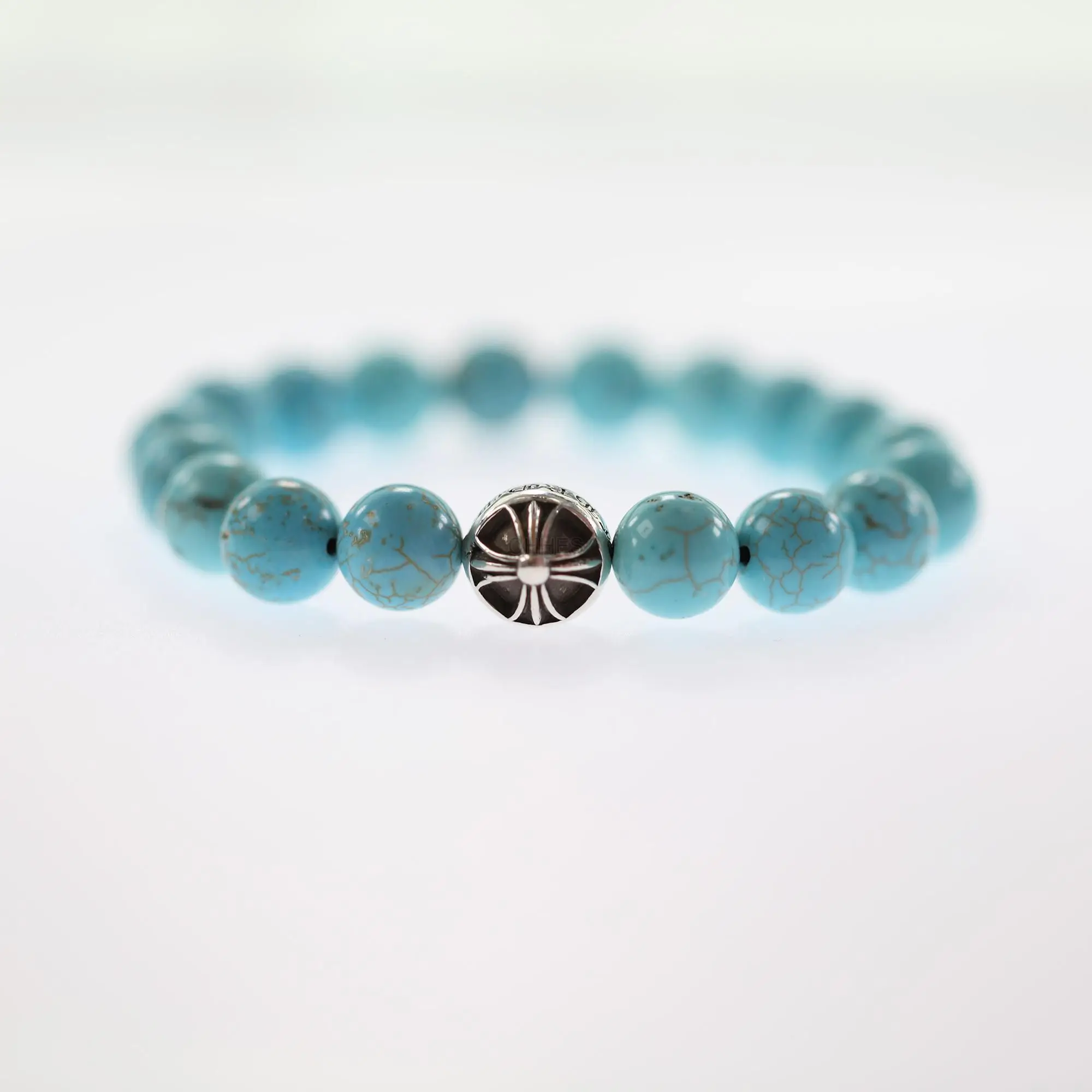 Chromehearts 克罗心 10MM绿松石珠子手链