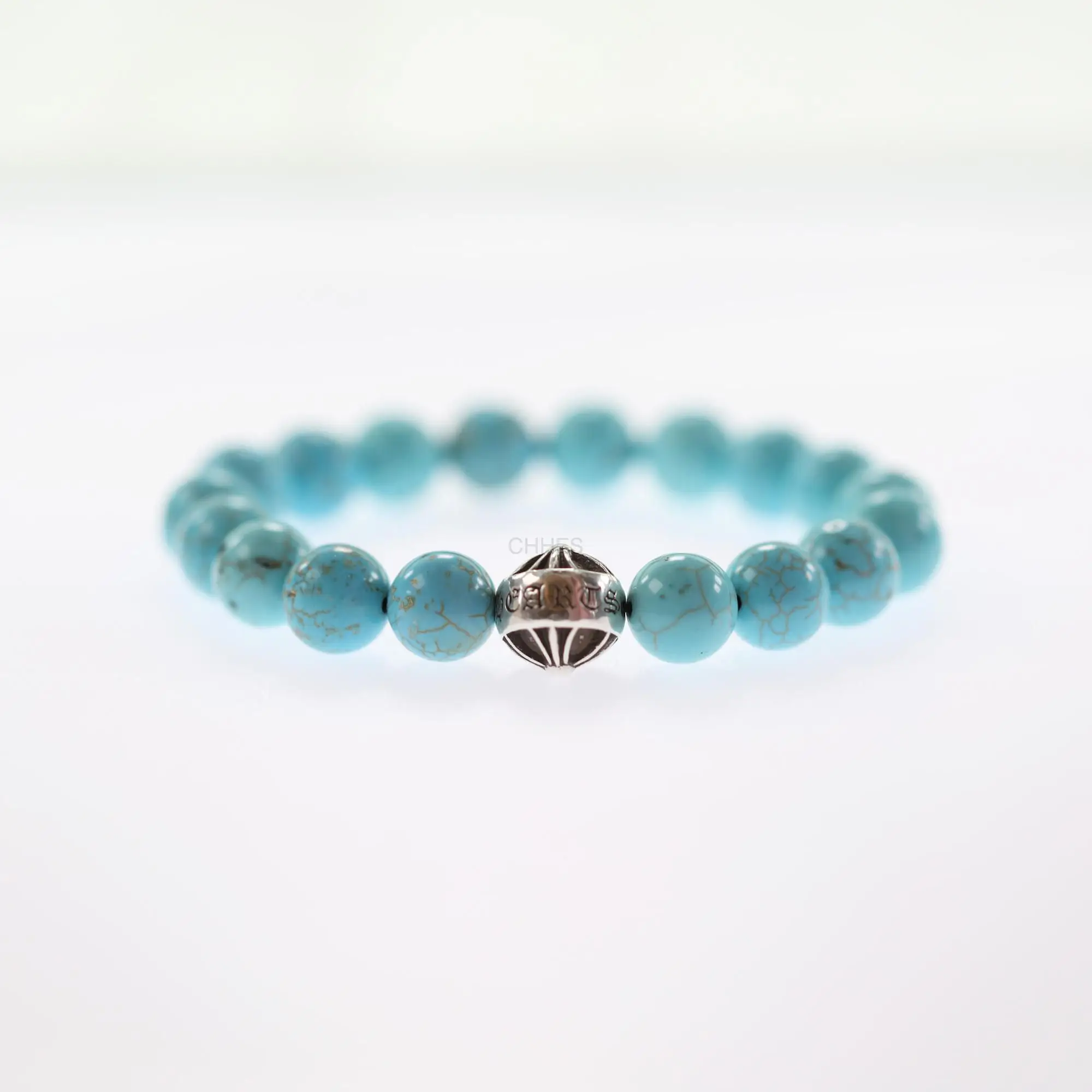 Chromehearts 克罗心 10MM绿松石珠子手链