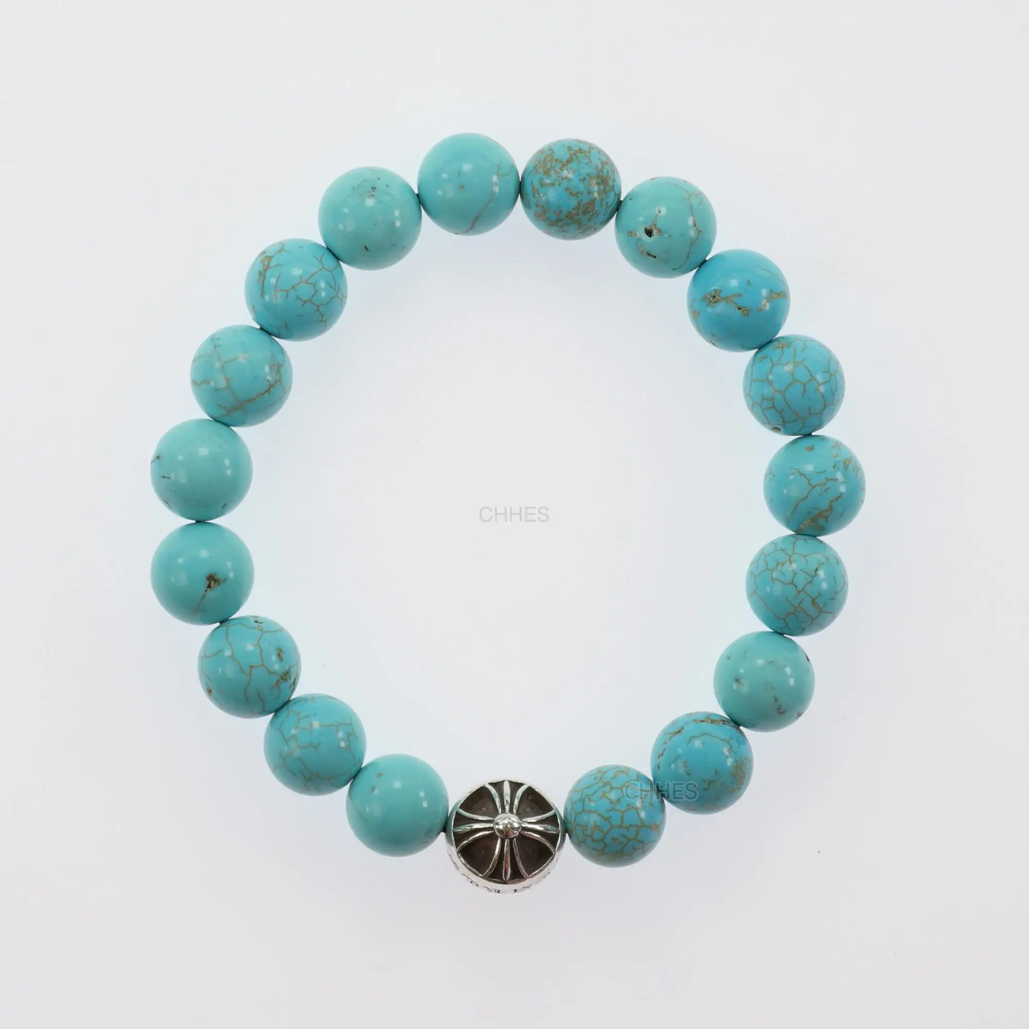 Chromehearts 克罗心 10MM绿松石珠子手链