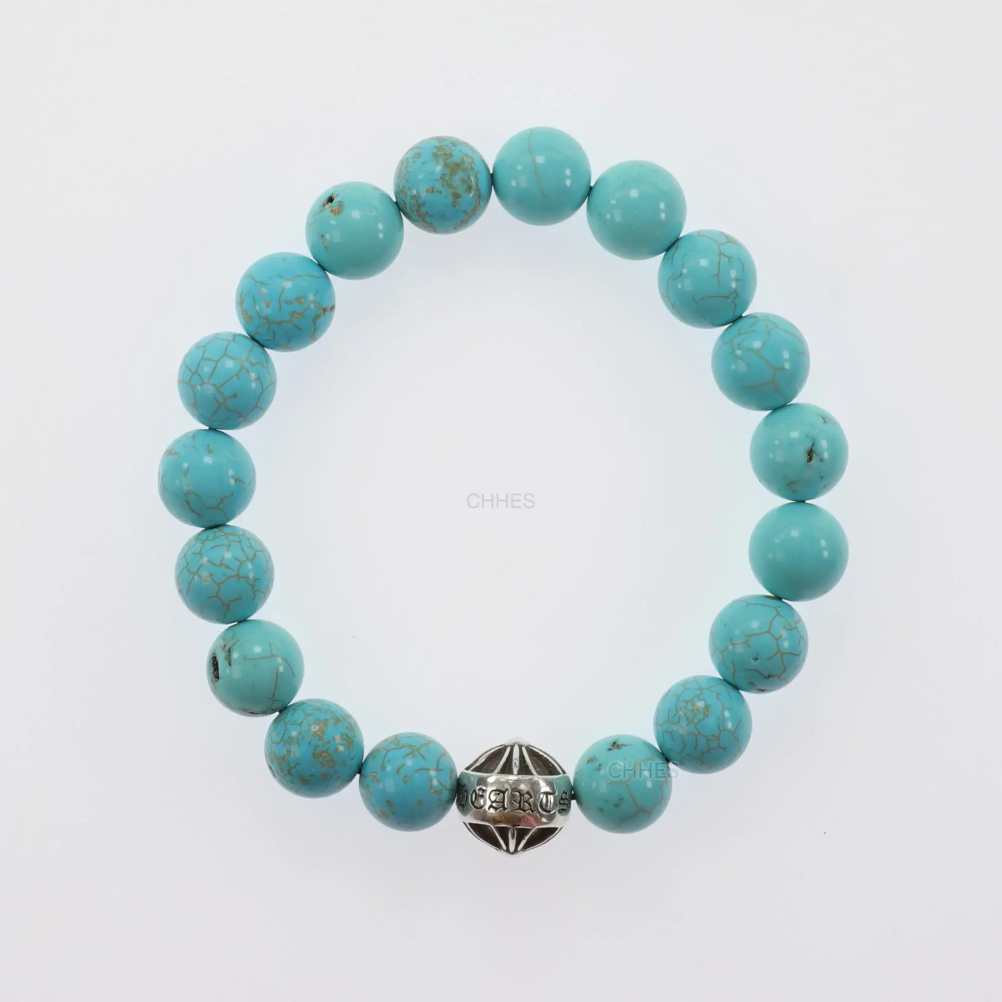 Chromehearts 克罗心 10MM绿松石珠子手链