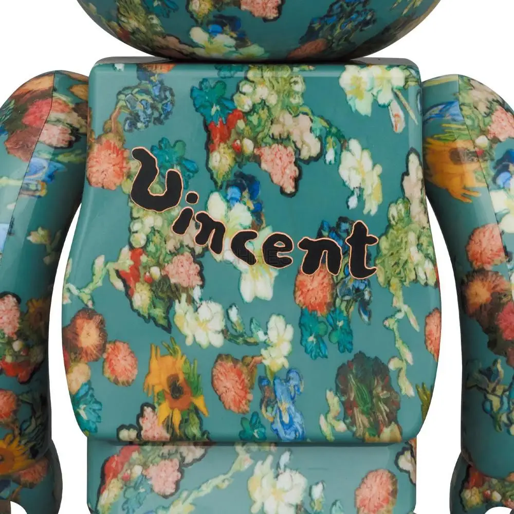 积木熊         BE@RBRICK × Van Gogh Museum Floral Pattern 50th Anniversary Design Van Gogh Museum 100% & 400%