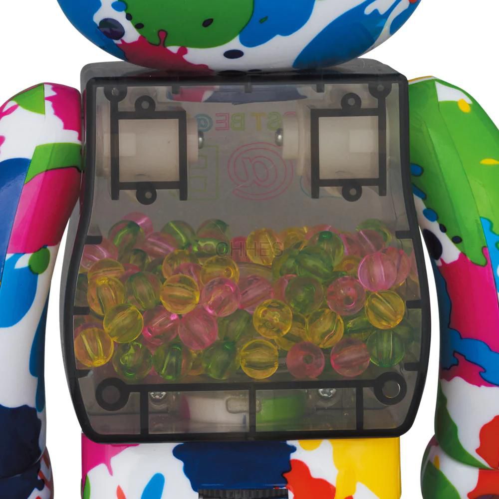 BEARBRICK 积木熊MY FIRST BE@RBRICK B@BY COLOR SPLASH Ver
