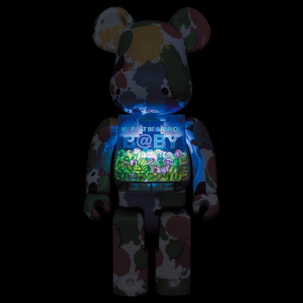 BEARBRICK 积木熊MY FIRST BE@RBRICK B@BY COLOR SPLASH Ver. 400