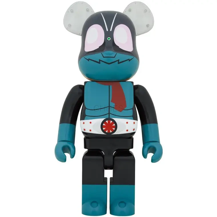 积木熊      BE@RBRICK 假面骑士旧No.1 1000％