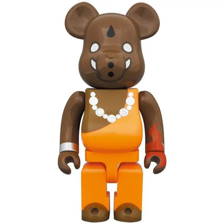 积木熊      BE@RBRICK 婆罗门大象黄 400％