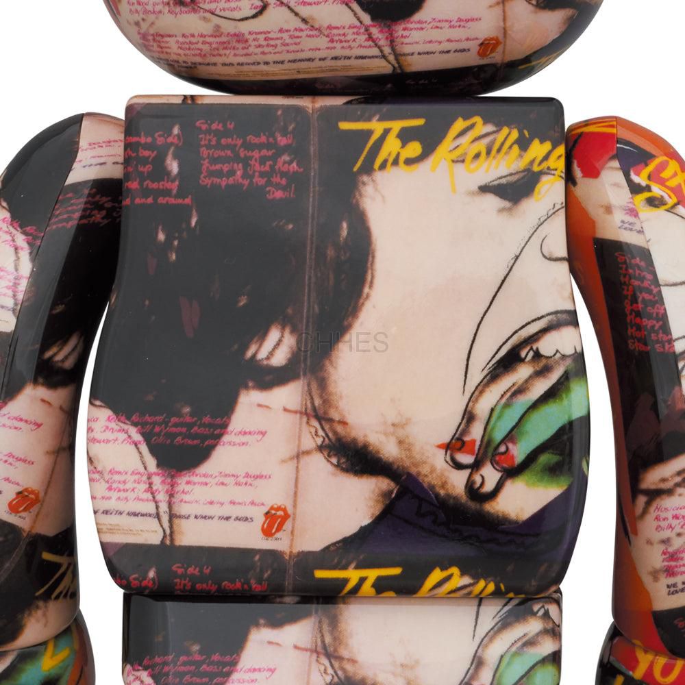 BEARBRICK 积木熊BE@RBRICK Andy Warhol × The Rolling Stones “Love