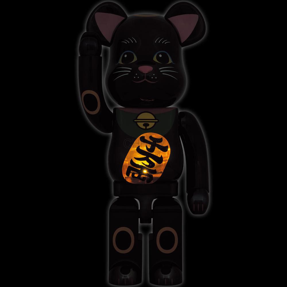 BE@RBRICK - BE@RBRICK 招き猫 黒×黄 1000％ BE@RBRICK SERIES 50