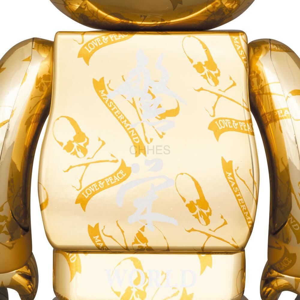 BEARBRICK 积木熊BE@RBRICK MASTERMIND WORLD 100％ & 400％【正品保障