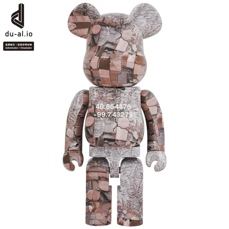 积木熊  BE@RBRICK 本杰明&middot;格兰特「概述」内布拉斯加州 1000％
