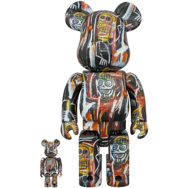 积木熊   BE@RBRICK JEAN-MICHEL BASKQUIAT #11 100％ & 400％《计划2024年1月下旬发货 / 订购期至8月10日》