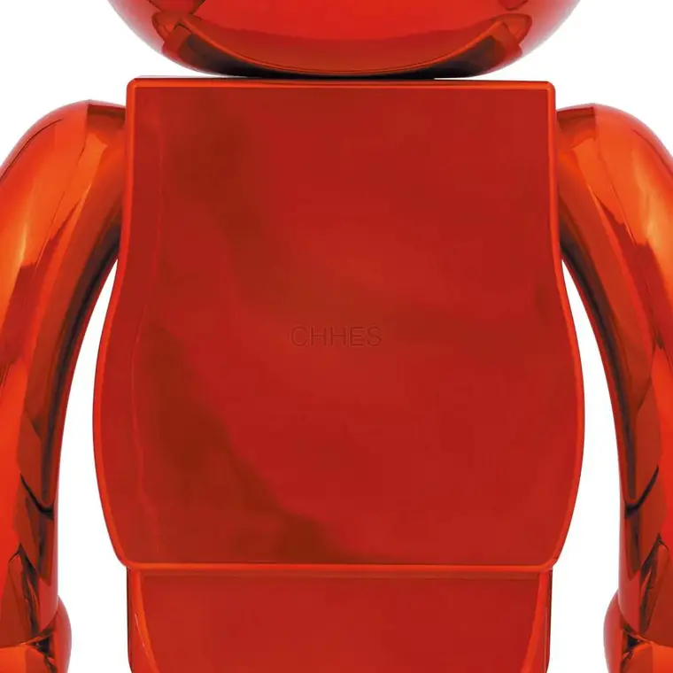 积木熊    BE@RBRICK 达磨红电镀 1000%