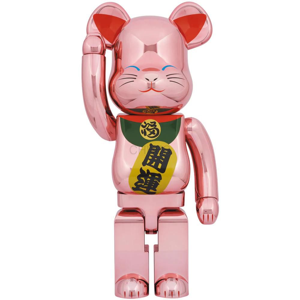 BEARBRICK 积木熊BE@RBRICK 招财猫好运桃子镀金1000% - CHHES
