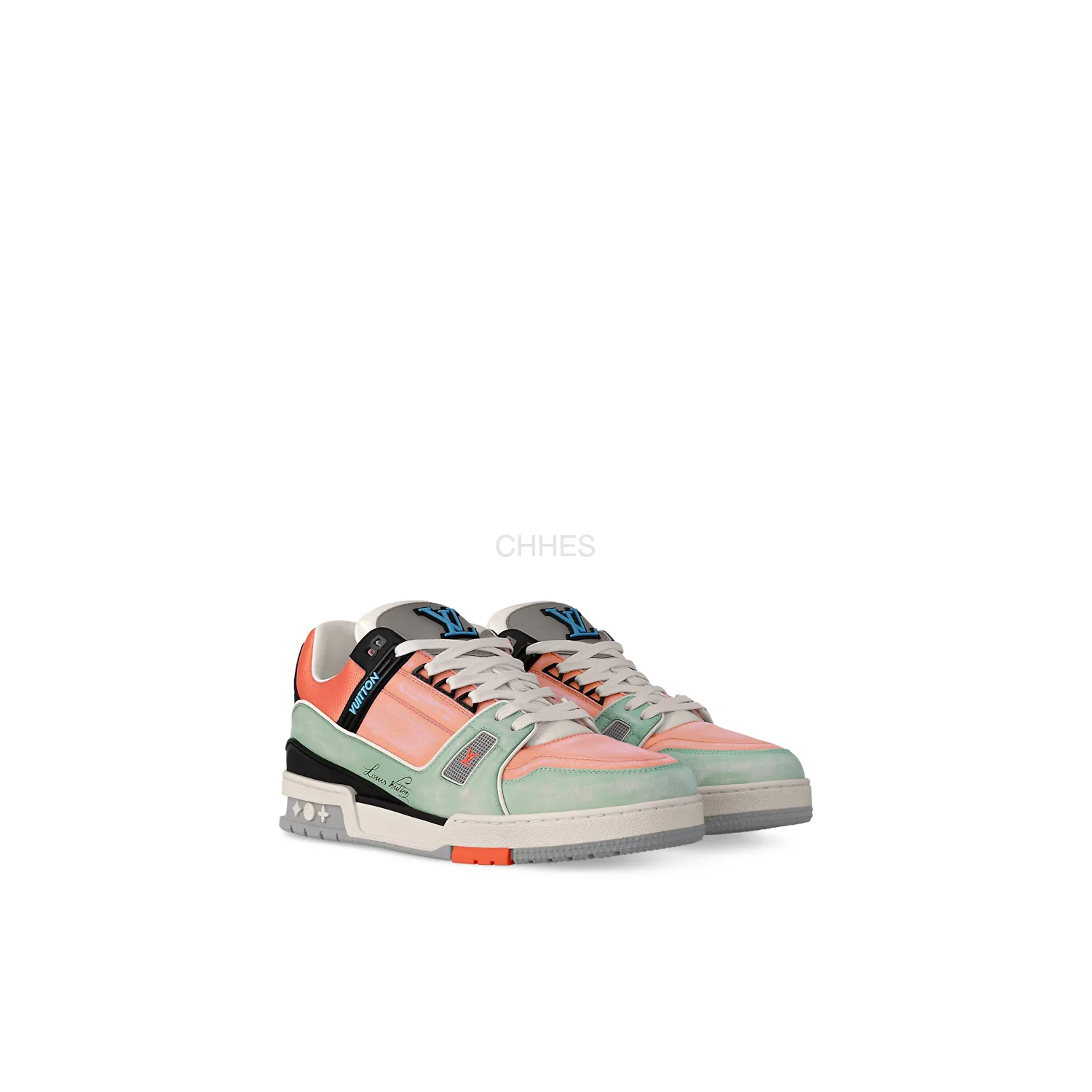 LOUIS VUITTON 男士 2023秋冬新款TRAINER 运动鞋 1AC4ZU
