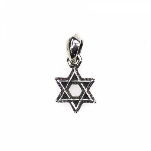 Chrome hearts 克罗心 粉宝石小号Star David六芒星吊坠