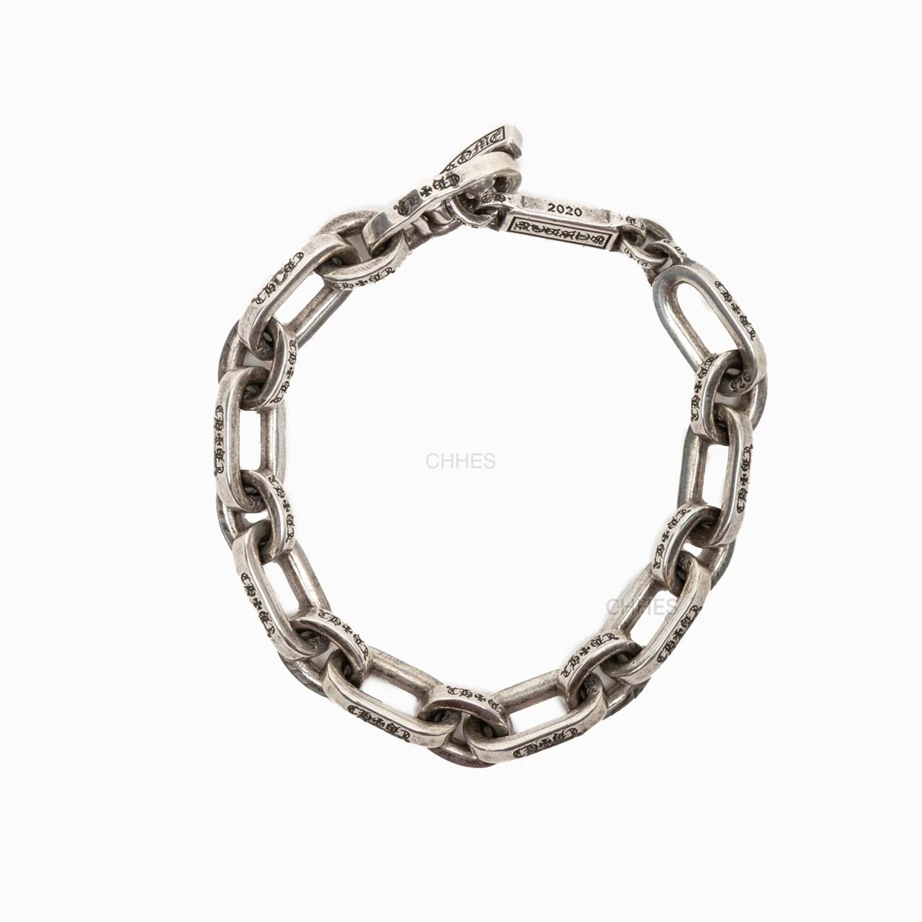 克罗心 レター PAPER CHAIN ブレスレット Chrome Hearts 正【正規品