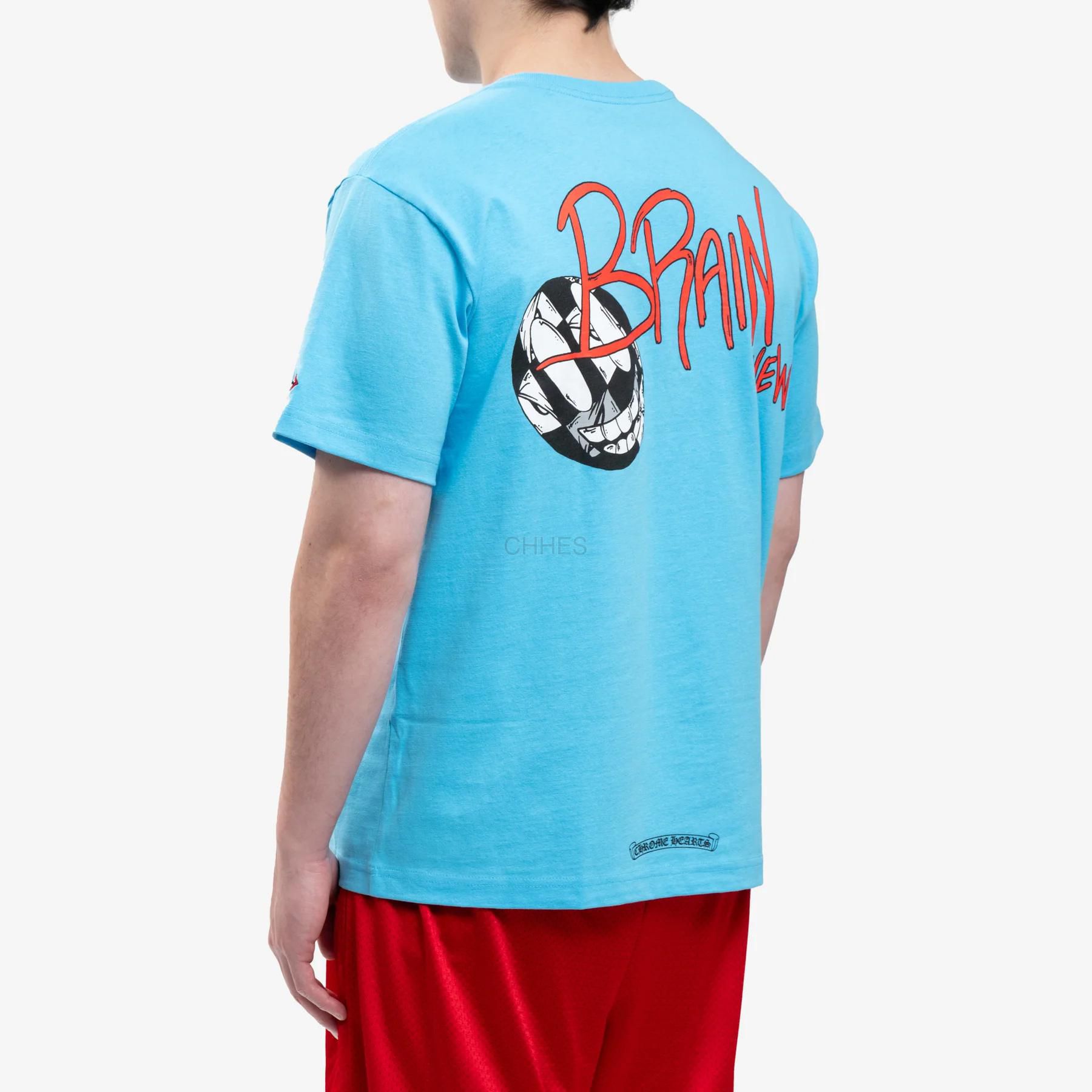 CHROME HEARTS 克罗心MATTY BOY BRAND NEW 蓝色短袖TEE - CHHES